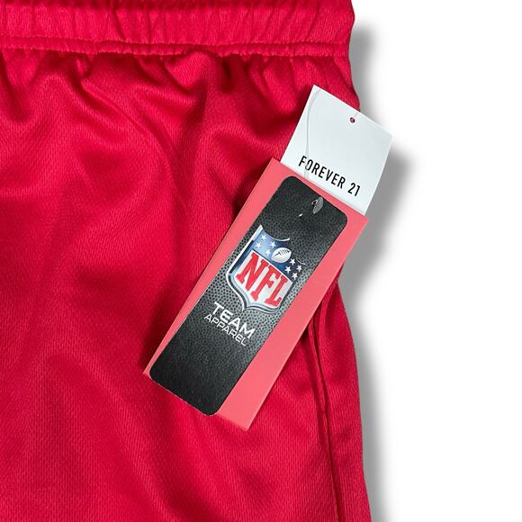 NFL Team Apparel Kansas City Chiefs Mens Size XXL Mesh Shorts Red 2XL Forever21 - Picture 8 of 14